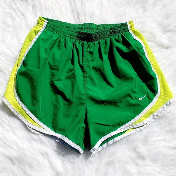 Green and Yellow Nike Shorts - Picture 3 of 5